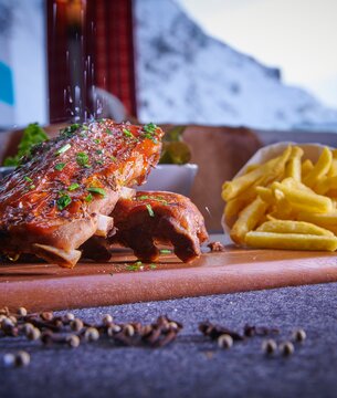 Travers de porc laqués, 3023, Verbier 4Vallées